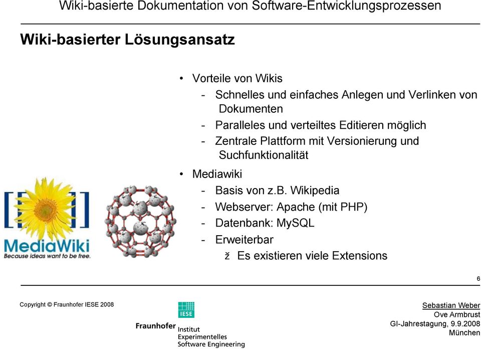 Plattform mit Versionierung und Suchfunktionalität Mediawiki - Basis von z.b.