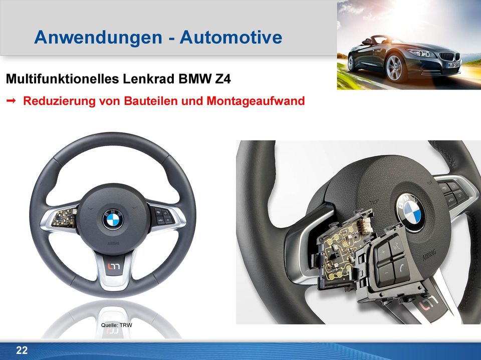 BMW Z4 Reduzierung von