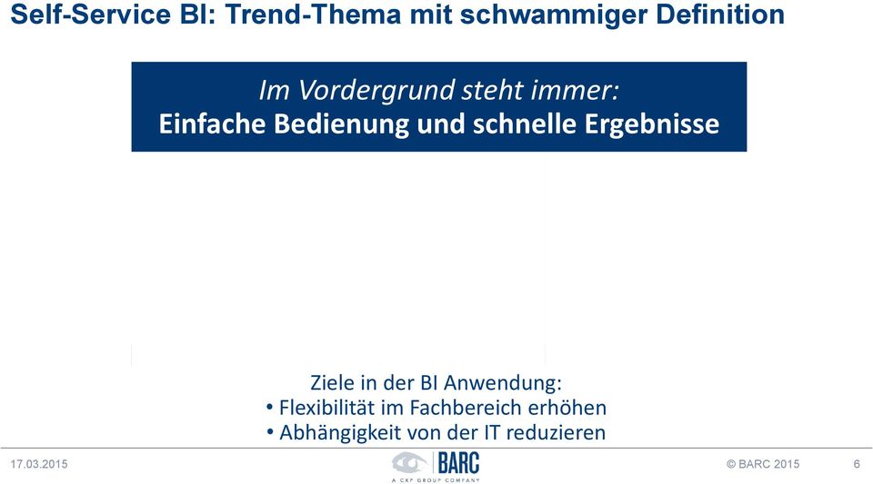 Verknüpfen verschiedener Datenquellen Vereinzelt: Daten Exploration, eigene Datenmodelle Ziele in