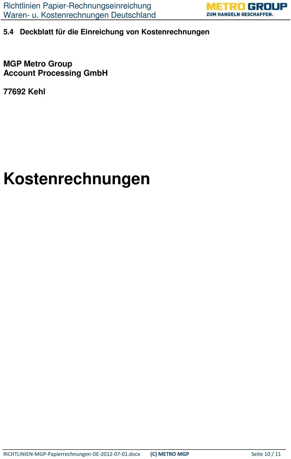Processing GmbH 77692 Kehl Kostenrechnungen