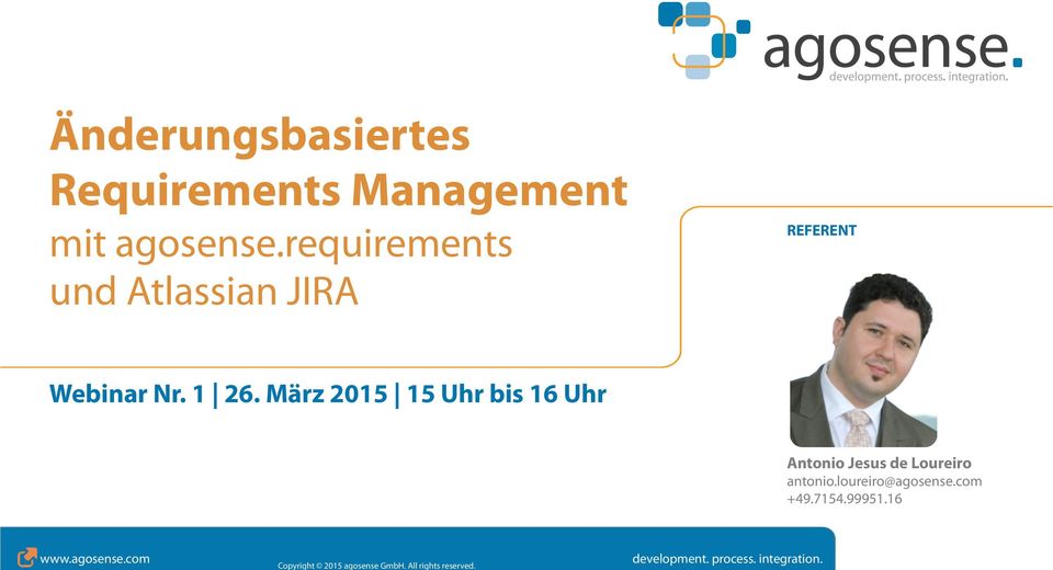 requirements und Atlassian JIRA REFERENT Webinar Nr.
