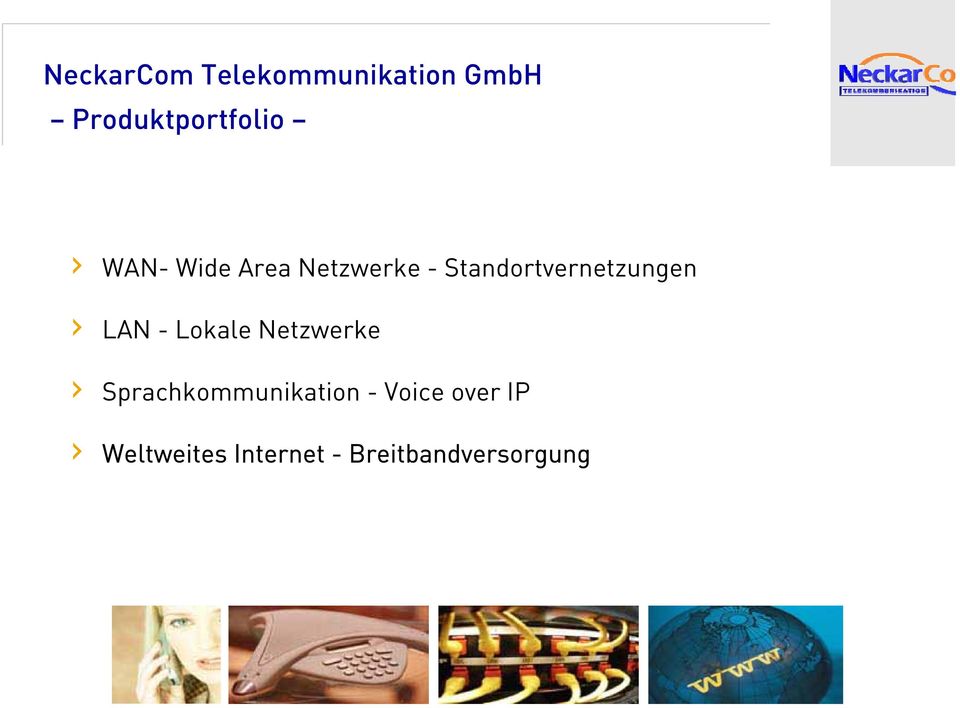 LAN - Lokale Netzwerke Sprachkommunikation -