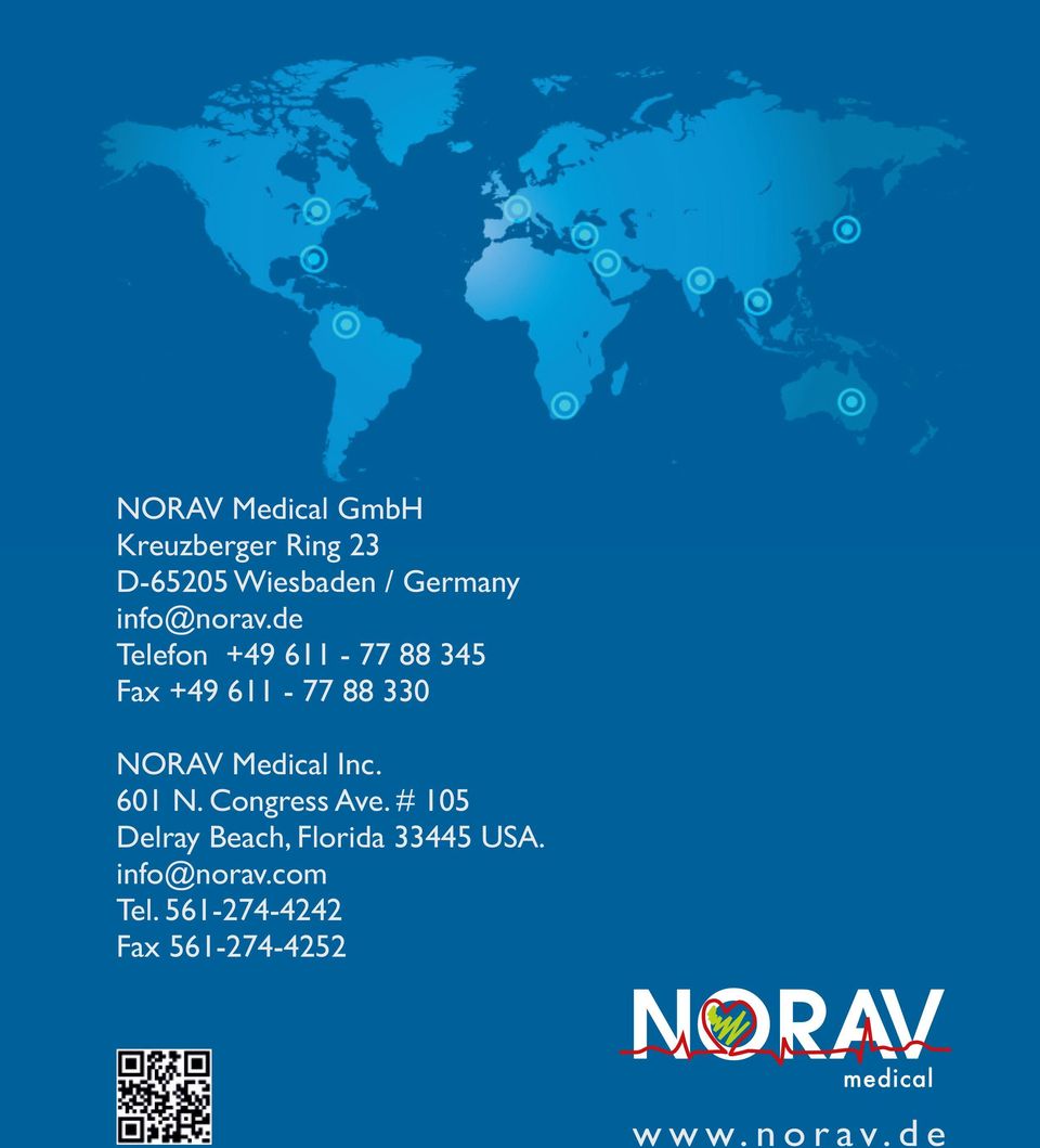 de Telefon +49 611-77 88 345 Fax +49 611-77 88 330 NORAV Medical Inc.