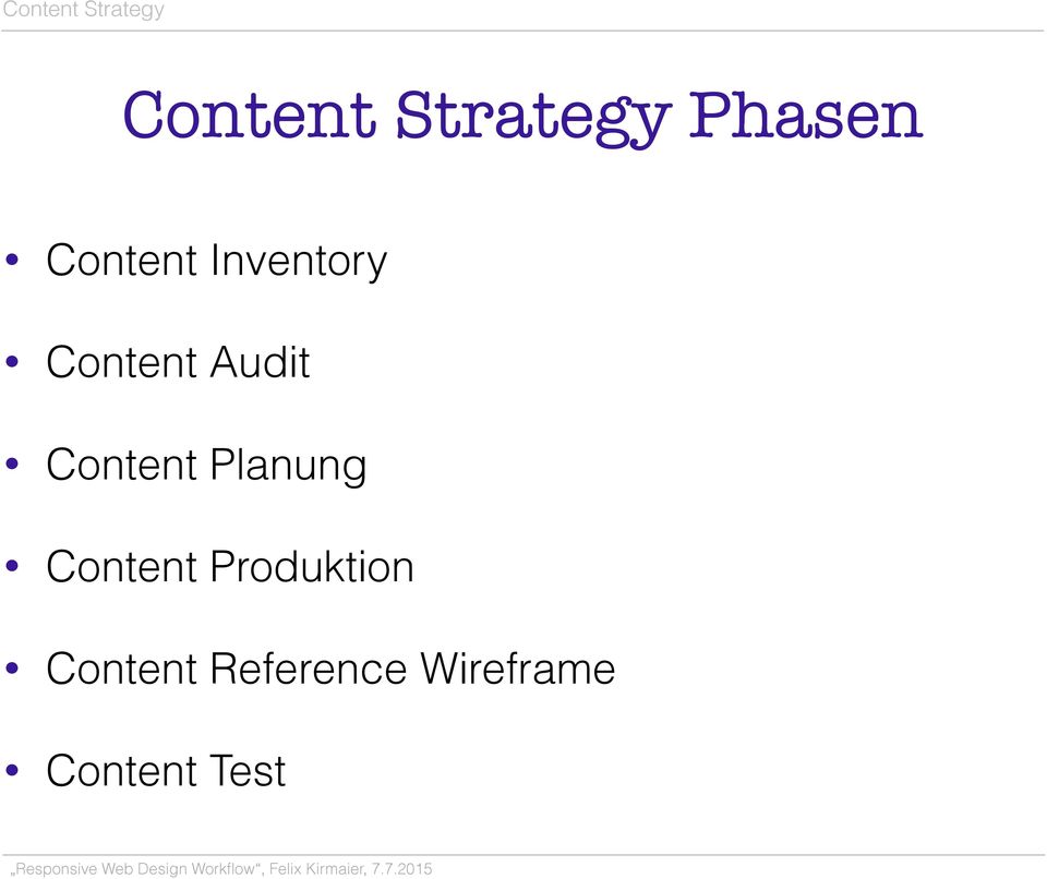 Audit Content Planung Content