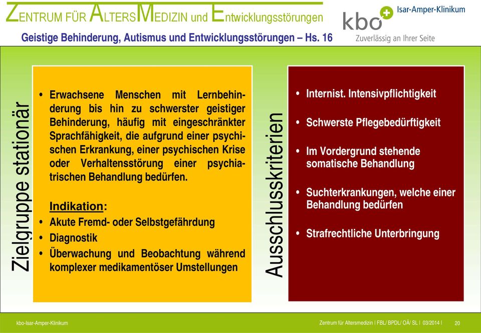 Erkrankung, einer psychischen Krise oder Verhaltensstörung einer psychiatrischen Behandlung bedürfen.