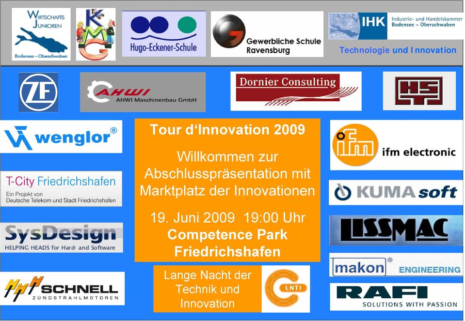 Marktplatz der Innovationen 19.