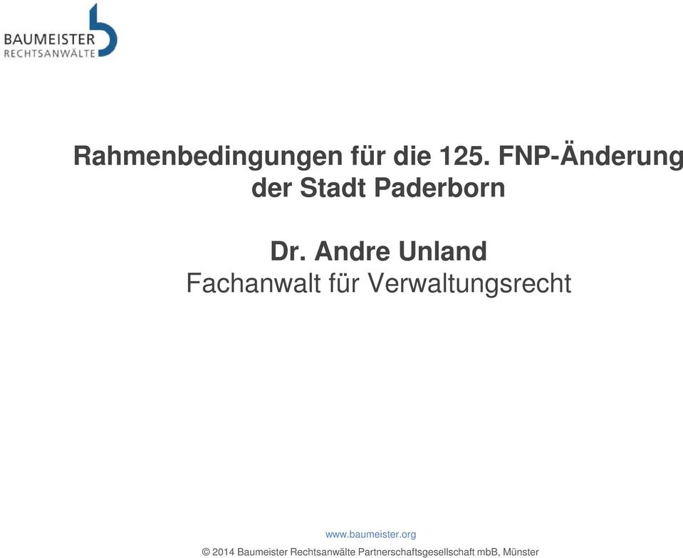 Paderborn Dr.