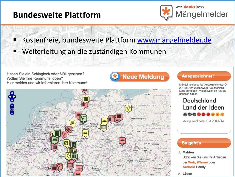 Plattform www.mängelmelder.