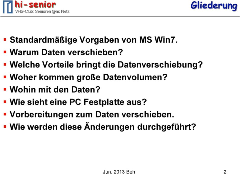 Woher kommen große Datenvolumen? Wohin mit den Daten?