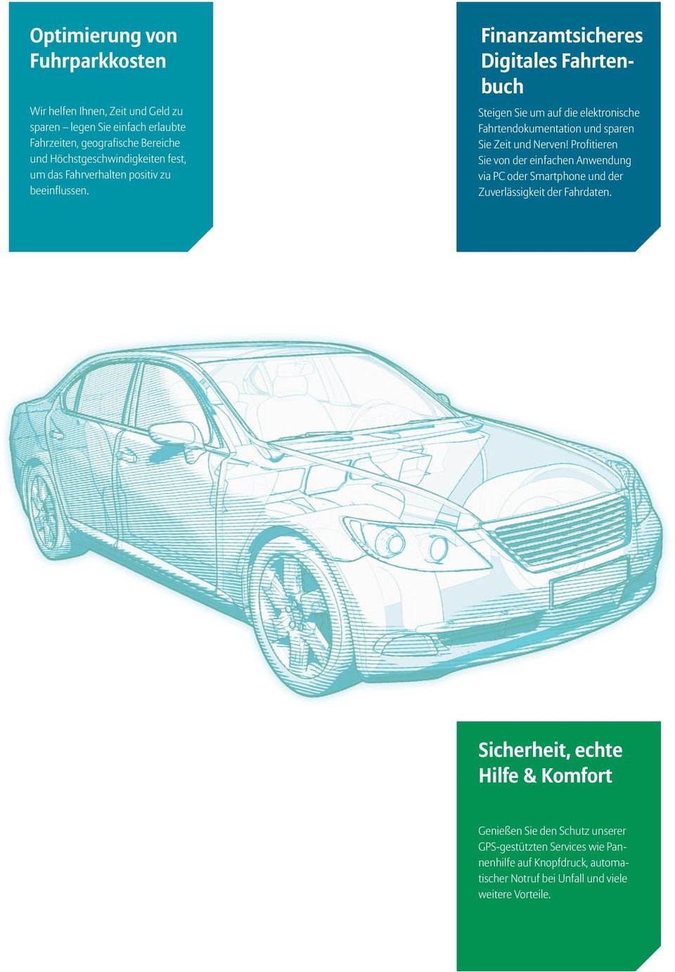 Finanzamtsicheres Digitales Fahrtenbuch Steigen Sie um auf die elektronische Fahrtendokumentation und sparen Sie Zeit und Nerven!