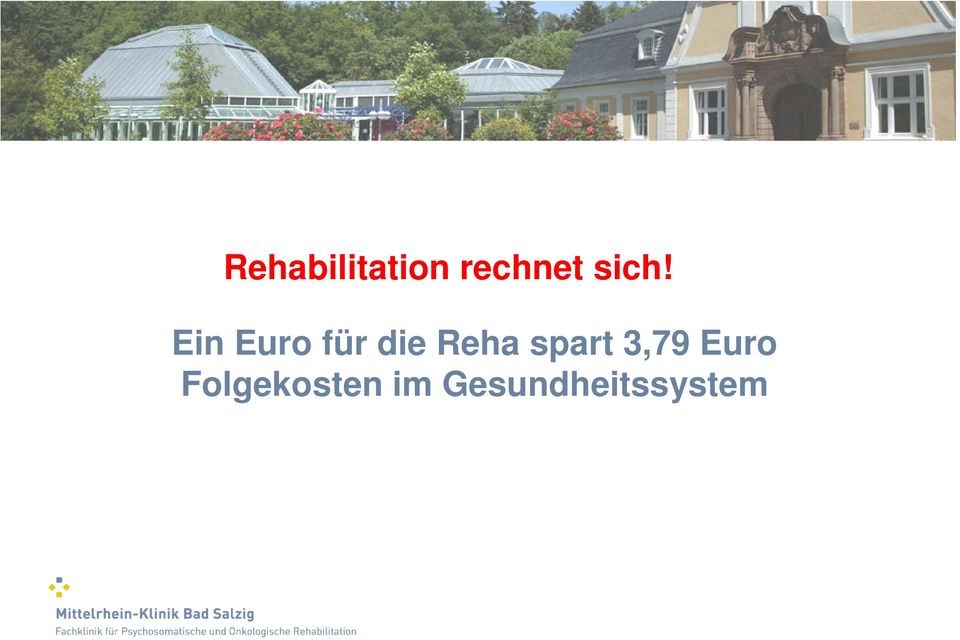 Reha spart 3,79 Euro