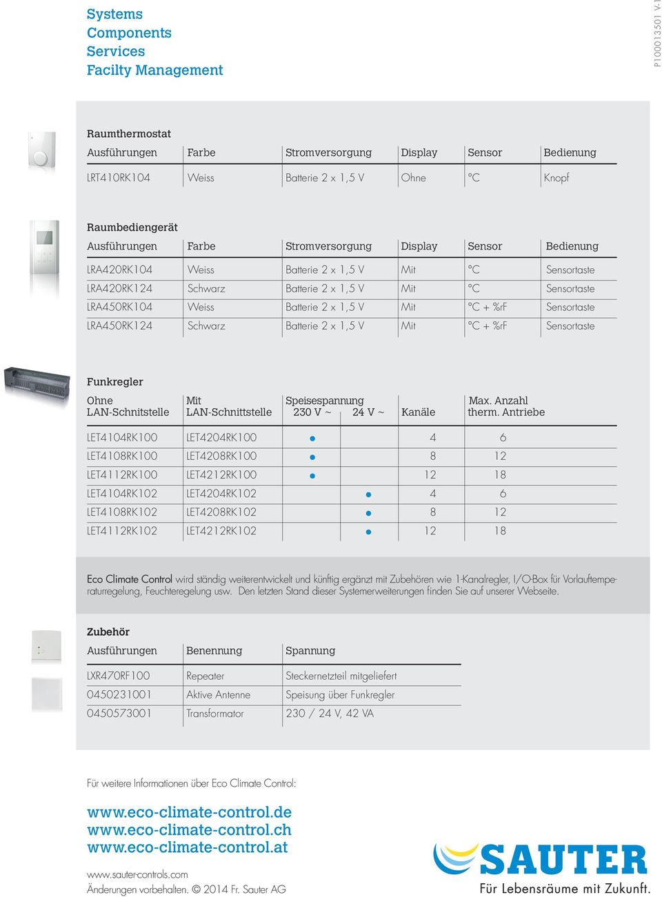 Weiss Batterie 2 x 1,5 V Mit C + %rf Sensortaste LRA450RK124 Schwarz Batterie 2 x 1,5 V Mit C + %rf Sensortaste Funkregler Ohne Mit Speisespannung Max.