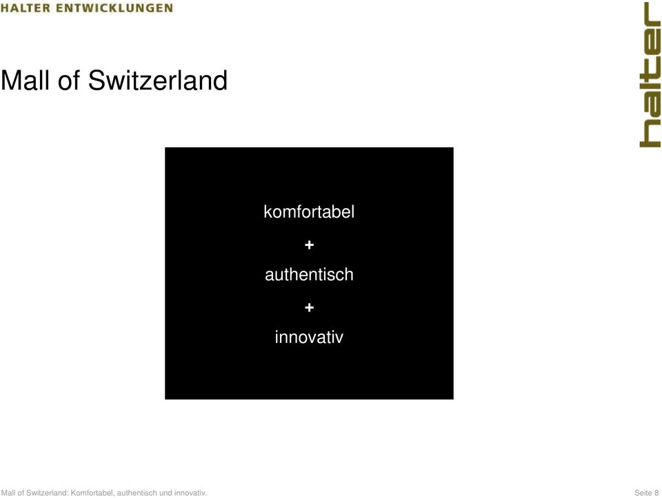 of Switzerland: Komfortabel,
