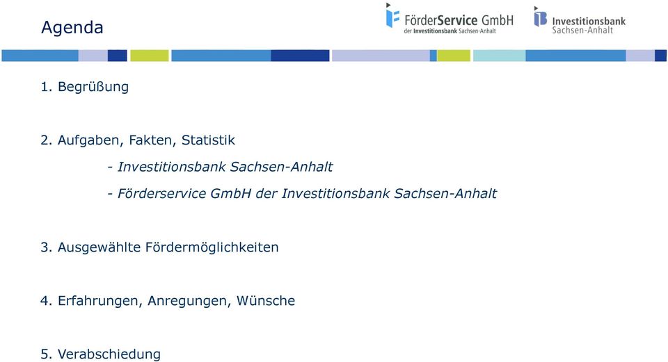 Sachsen-Anhalt - Förderservice GmbH der Investitionsbank