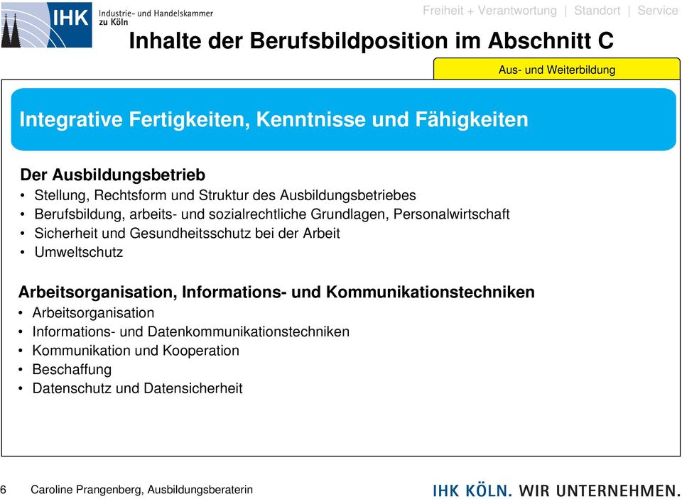 Gesundheitsschutz bei der Arbeit Umweltschutz Arbeitsorganisation, Informations- und Kommunikationstechniken Arbeitsorganisation