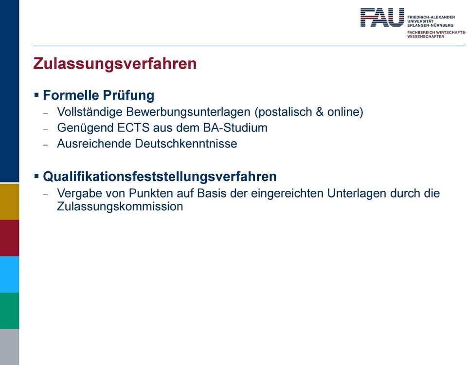 Deutschkenntnisse Qualifikationsfeststellungsverfahren Vergabe von