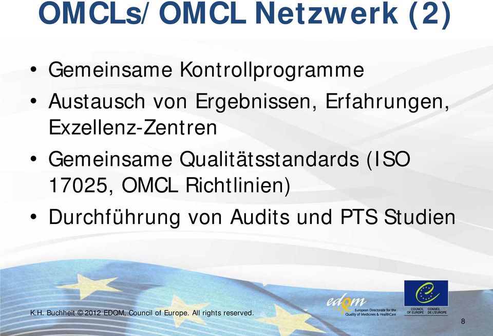 Exzellenz-Zentren Gemeinsame Qualitätsstandards (ISO