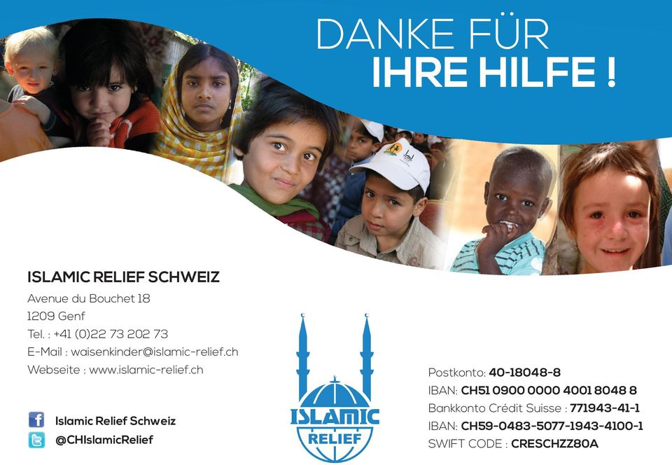 ch Webseite : www.islamic-relief.