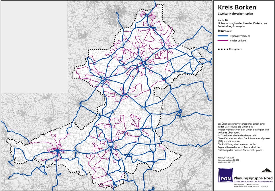 Diese Karte ist aus dem Geoinformation-System (GIS) erstellt worden.