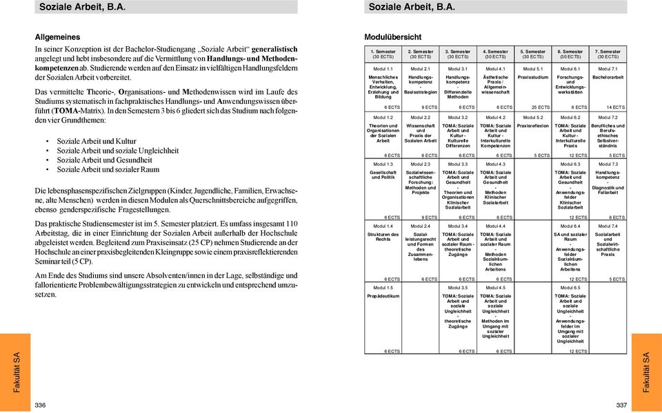 Studierende werden auf den Einsatz in vielfältigen Handlungsfeldern der Sozialen Arbeit vorbereitet.