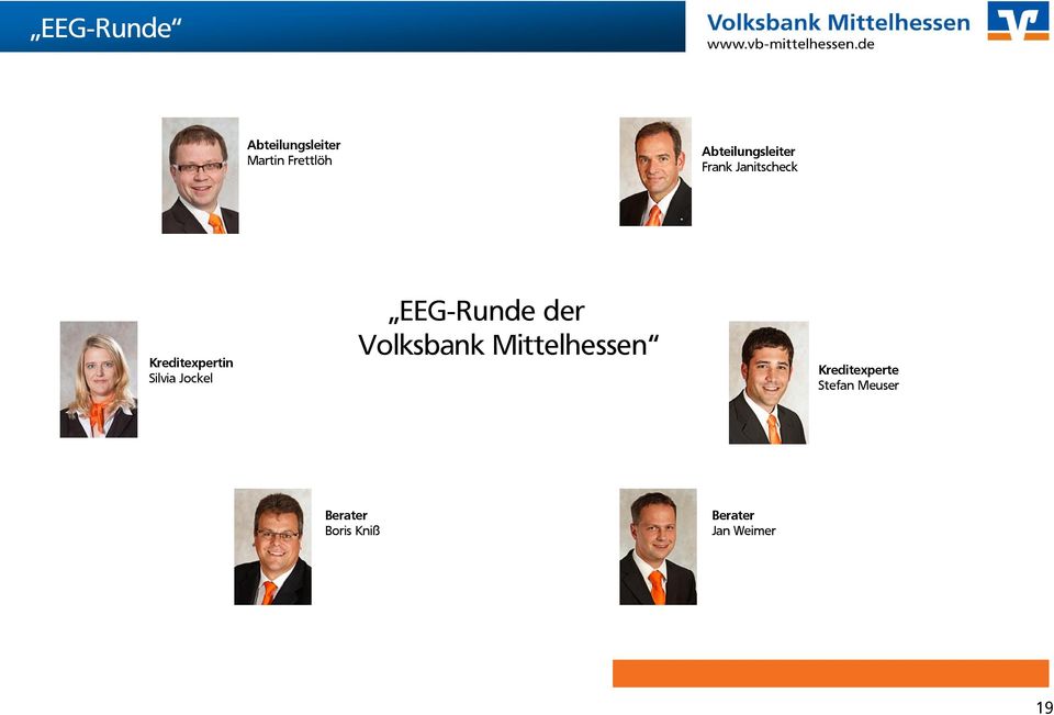 Silvia Jockel EEG-Runde der Volksbank Mittelhessen