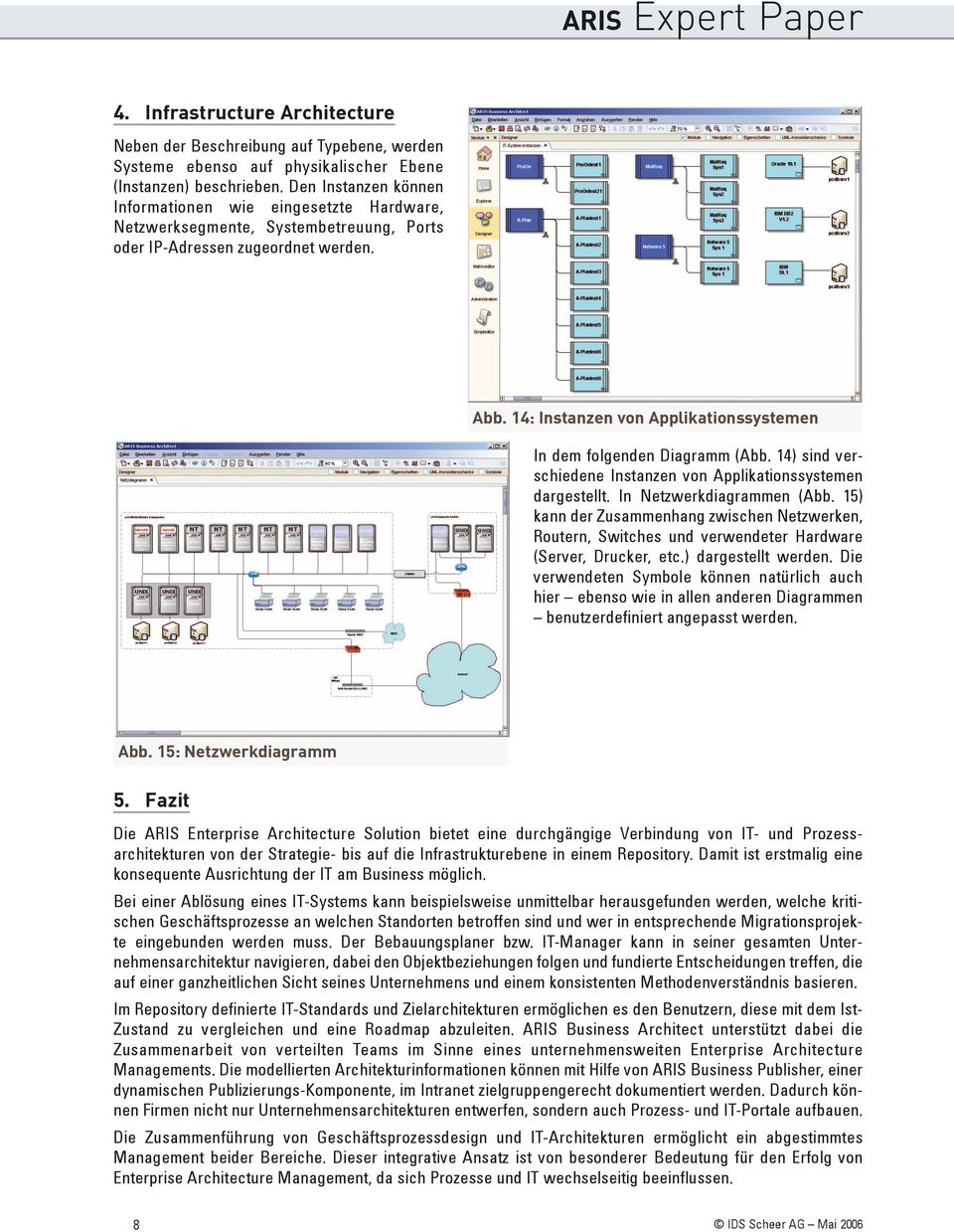 14: Instanzen von Applikationssystemen In dem folgenden Diagramm (Abb. 14) sind verschiedene Instanzen von Applikationssystemen dargestellt. In Netzwerkdiagrammen (Abb.