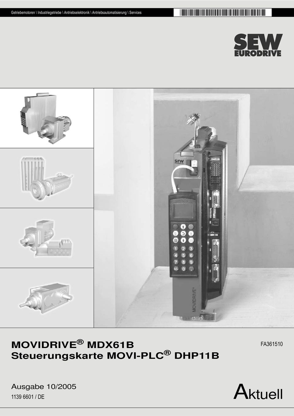 Services MOVIDRIVE MDX61B Steuerungskarte