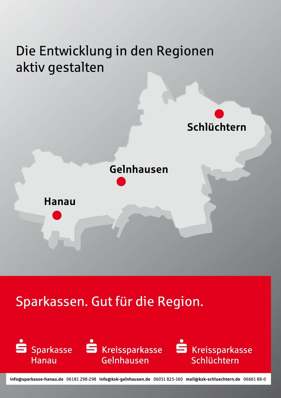 Gut für die Region. info@sparkasse-hanau.
