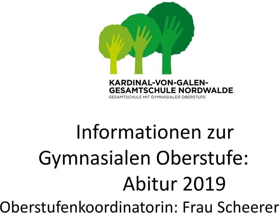 Abitur 2019