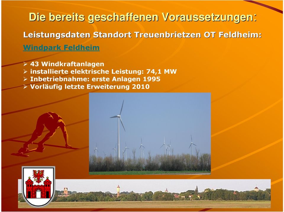 Windkraftanlagen installierte elektrische Leistung: 74,1 MW