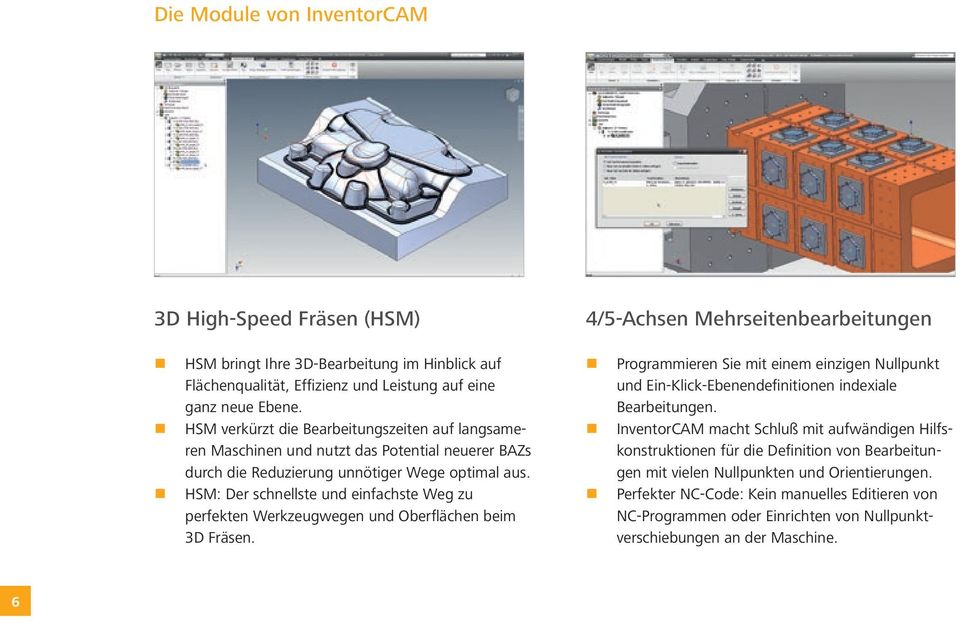 HSM: Der schnellste und einfachste Weg zu perfekten Werkzeugwegen und Oberflächen beim 3D Fräsen.