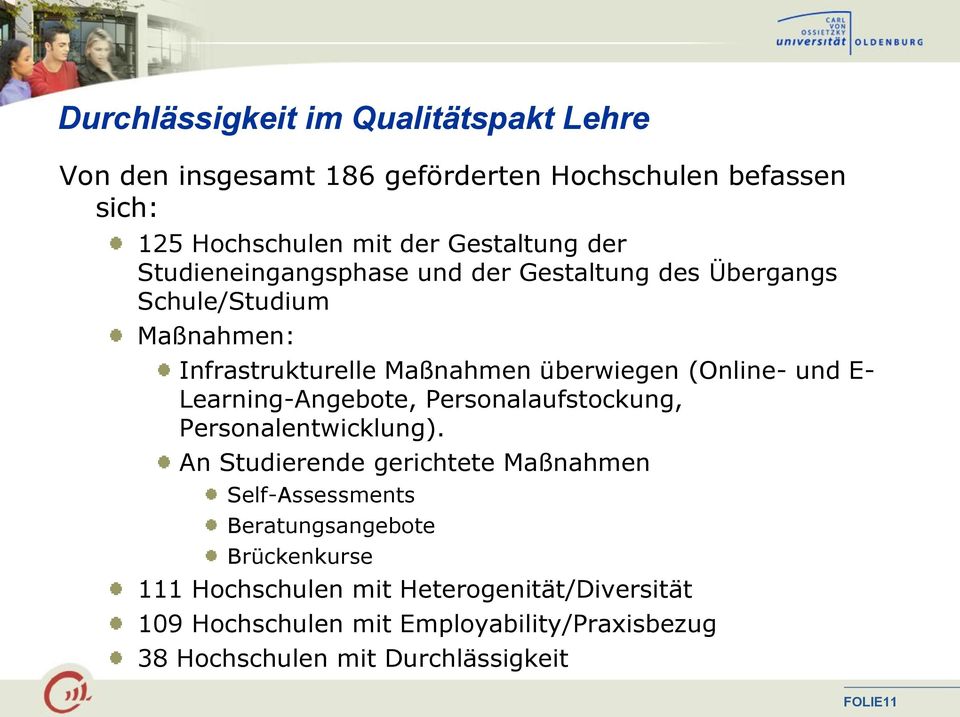 Learning-Angebote, Personalaufstockung, Personalentwicklung).