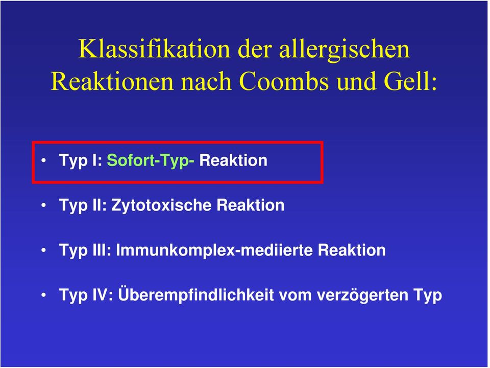 Zytotoxische Reaktion Typ III: