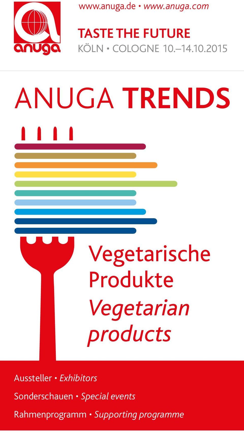 2015 ANUGA TRENDS Vegetarische Produkte Vegetarian