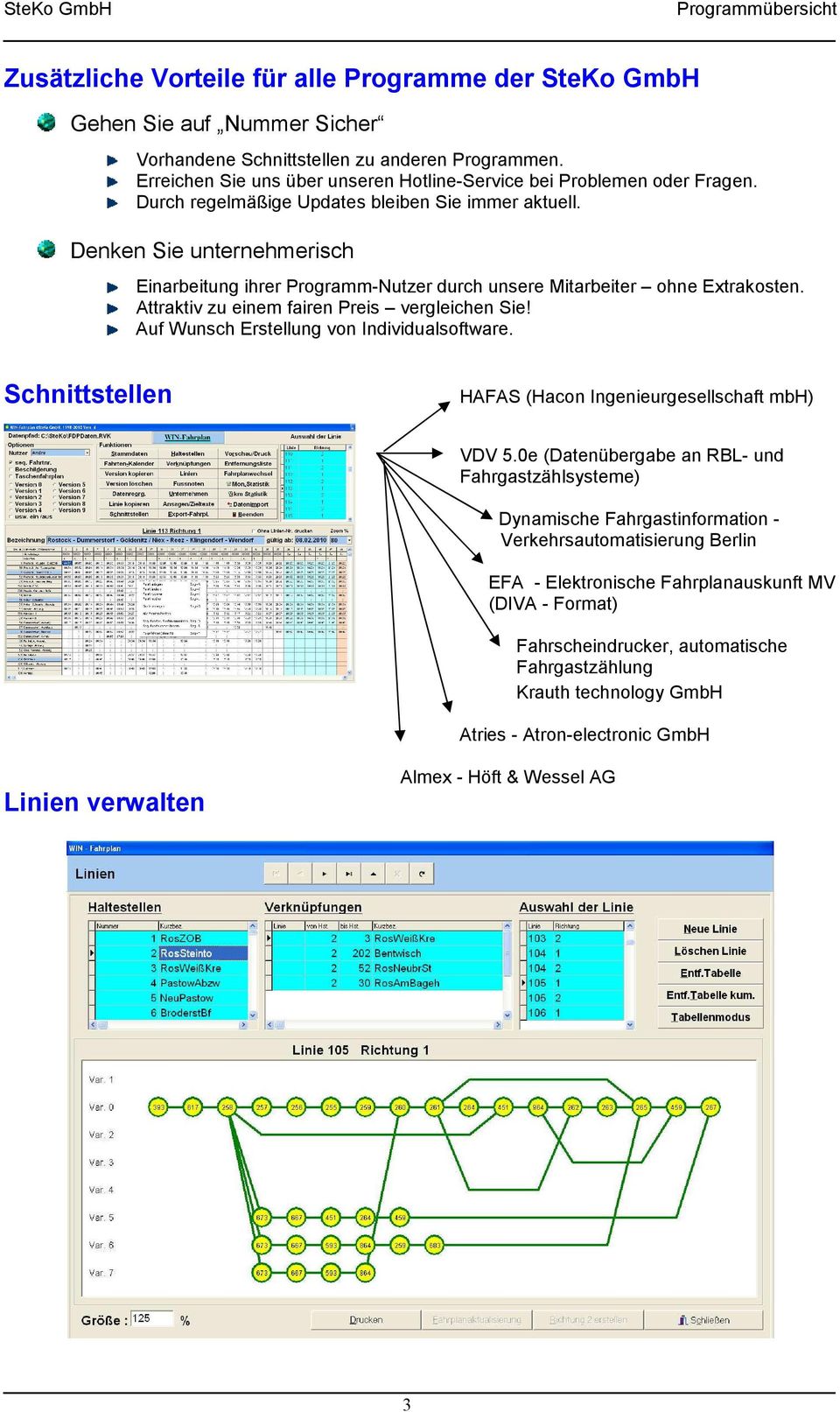 Denken Sie unternehmerisch Einarbeitung ihrer Programm-Nutzer durch unsere Mitarbeiter ohne Extrakosten. Attraktiv zu einem fairen Preis vergleichen Sie! Auf Wunsch Erstellung von Individualsoftware.