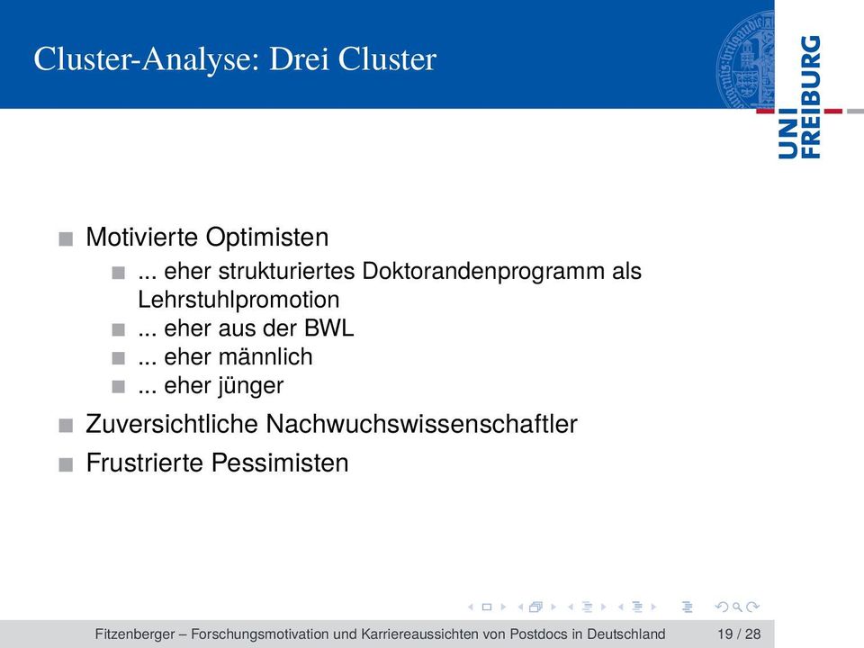 .. eher aus der BWL... eher männlich.