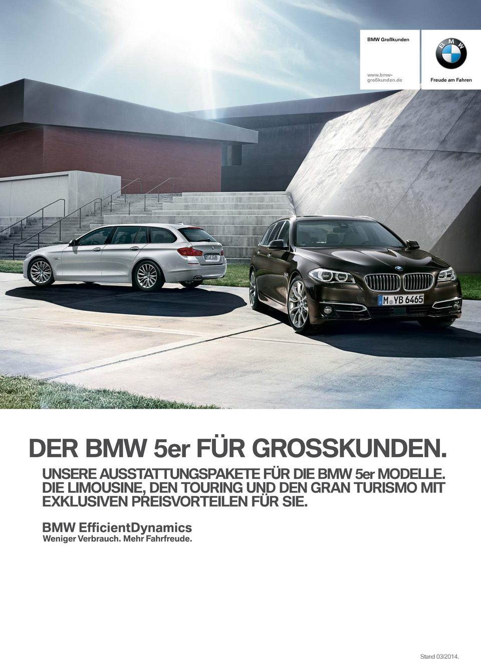 UNSERE AUSSTATTUNGSPAKETE FÜR DIE BMW 5er MODELLE.