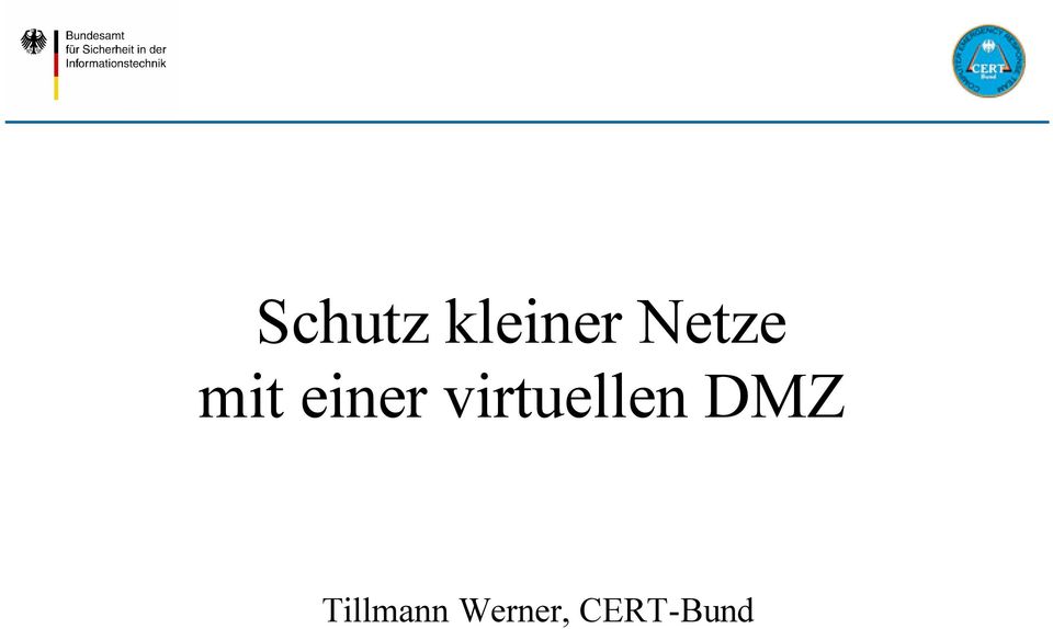 virtuellen DMZ