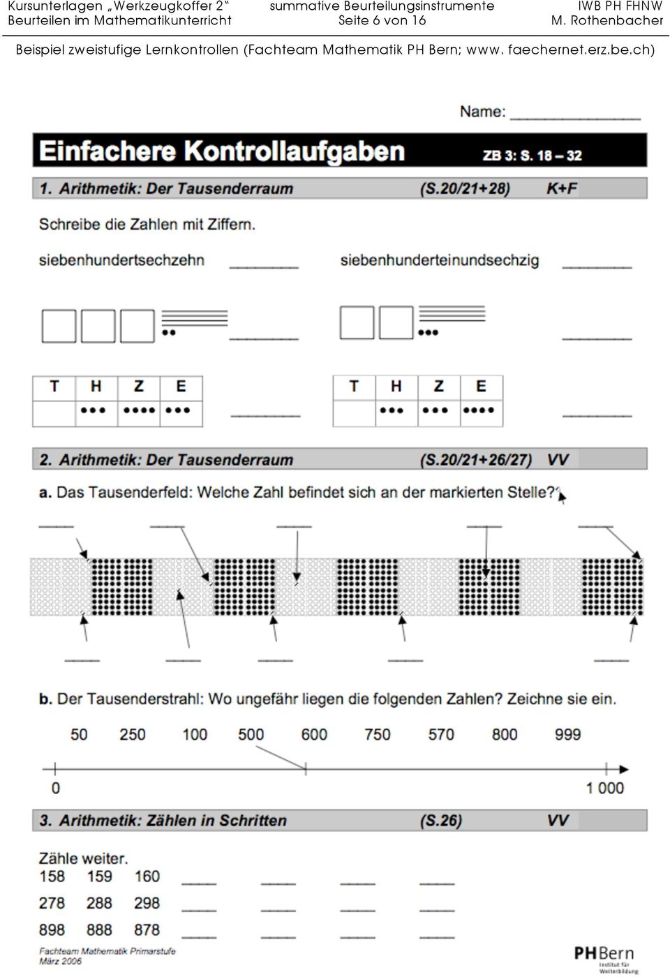 Rothenbacher Beispiel zweistufige