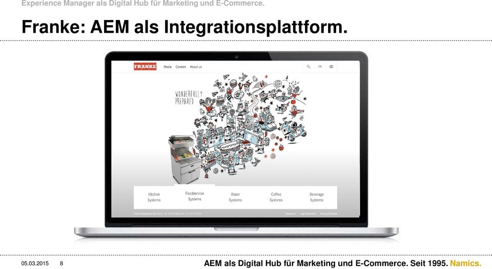 Franke: AEM als Integrationsplattform. 05.03.