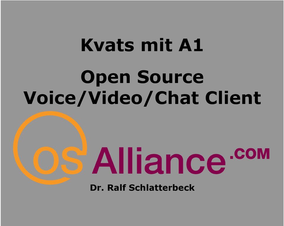 Voice/Video/Chat