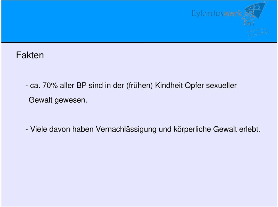 Kindheit Opfer sexueller Gewalt