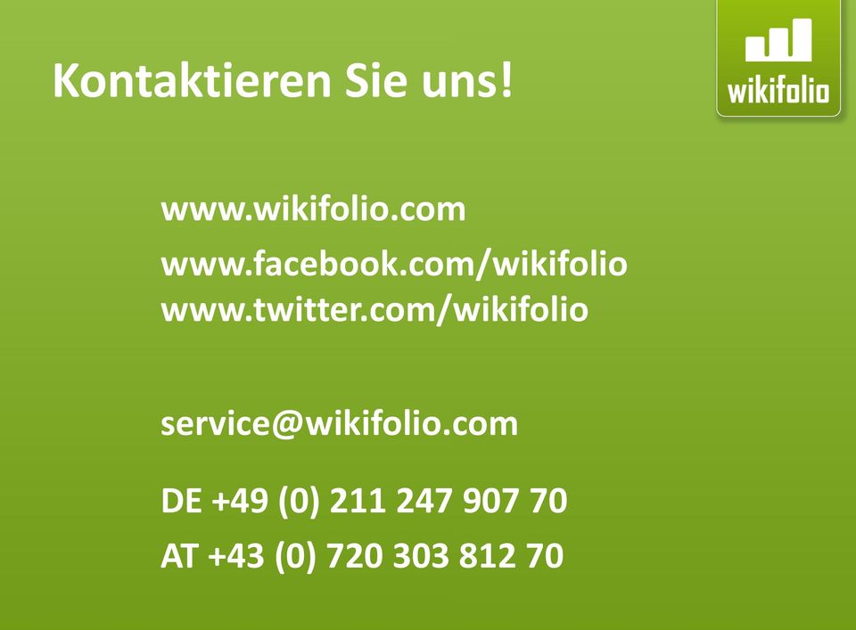 twitter.com/wikifolio service@wikifolio.
