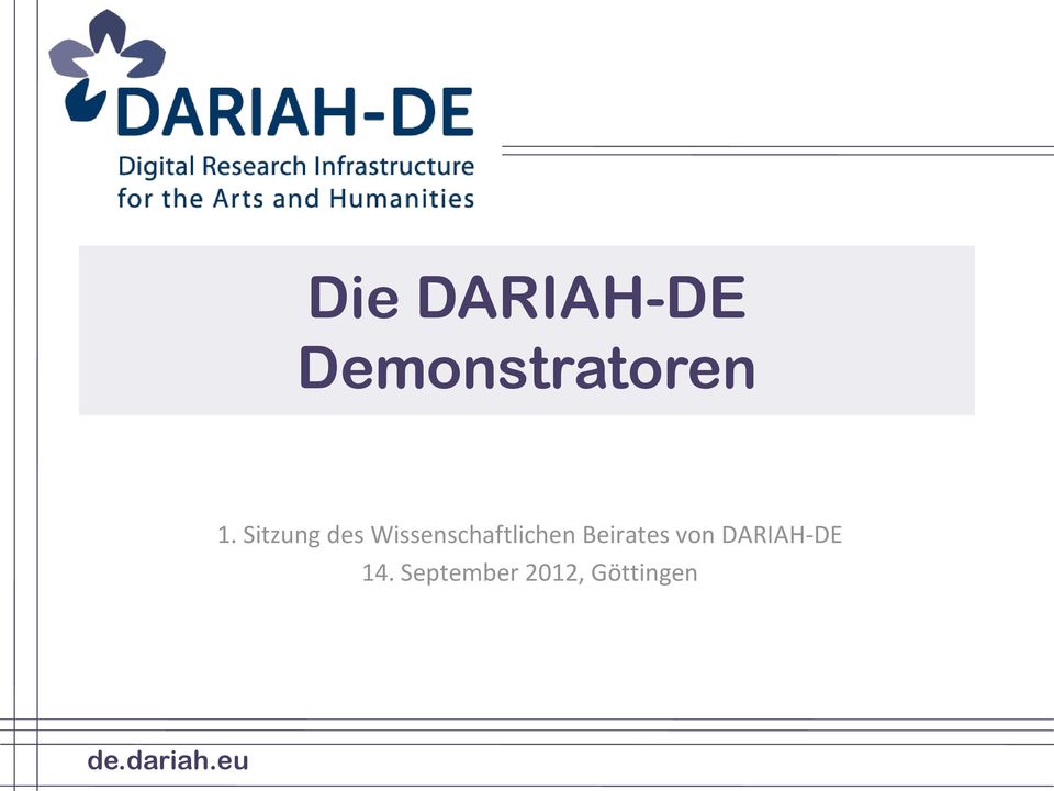 Beirates von DARIAH-DE 14.