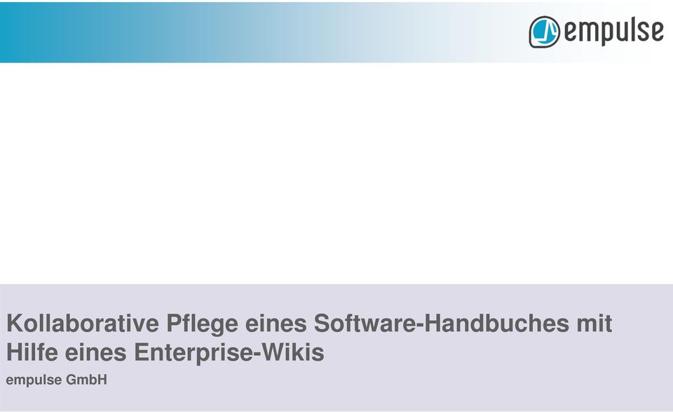 Software-Handbuches