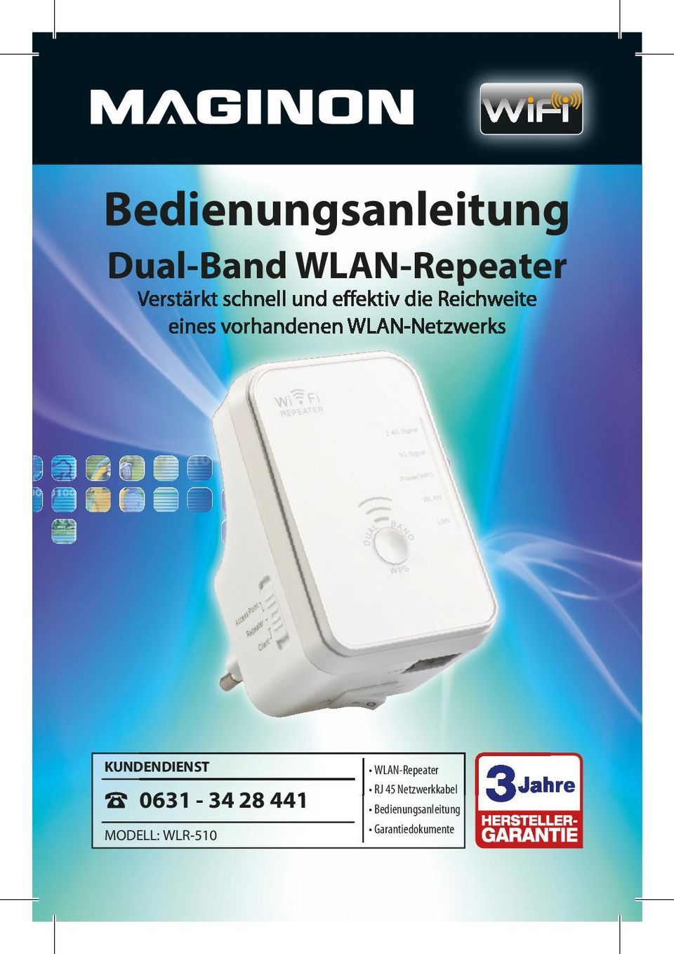 eines vorhandenen WLAN-Netzwerks WLAN-Repeater