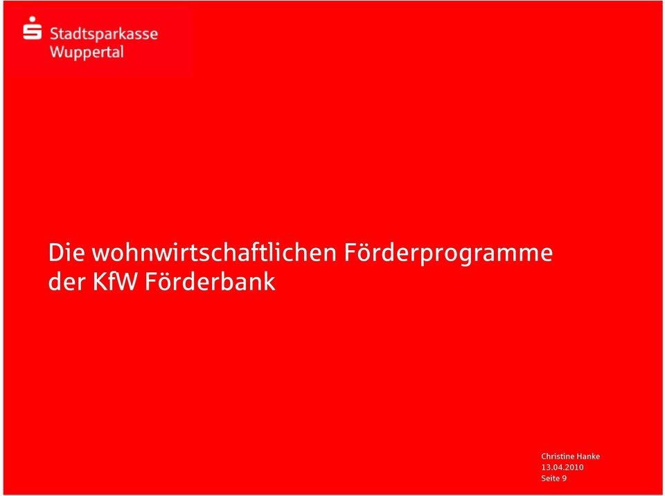 KfW Förderbank