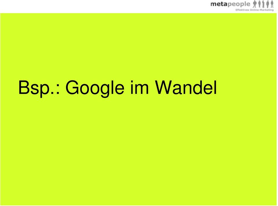 Wandel