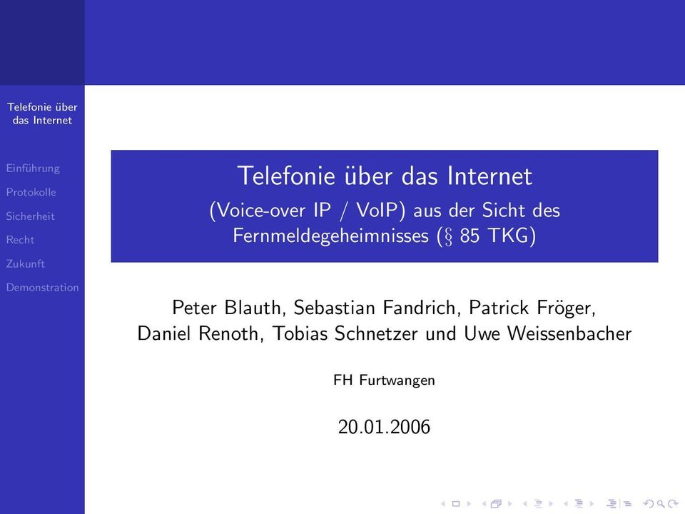 Sebastian Fandrich, Patrick Fröger, Daniel Renoth,