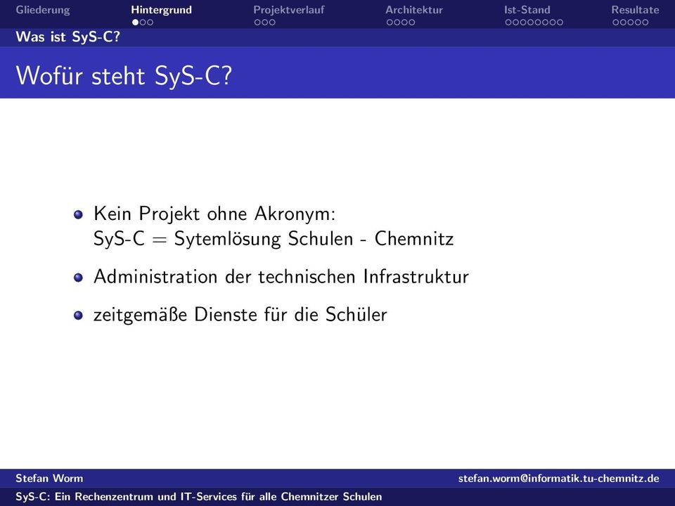 Sytemlösung Schulen - Chemnitz